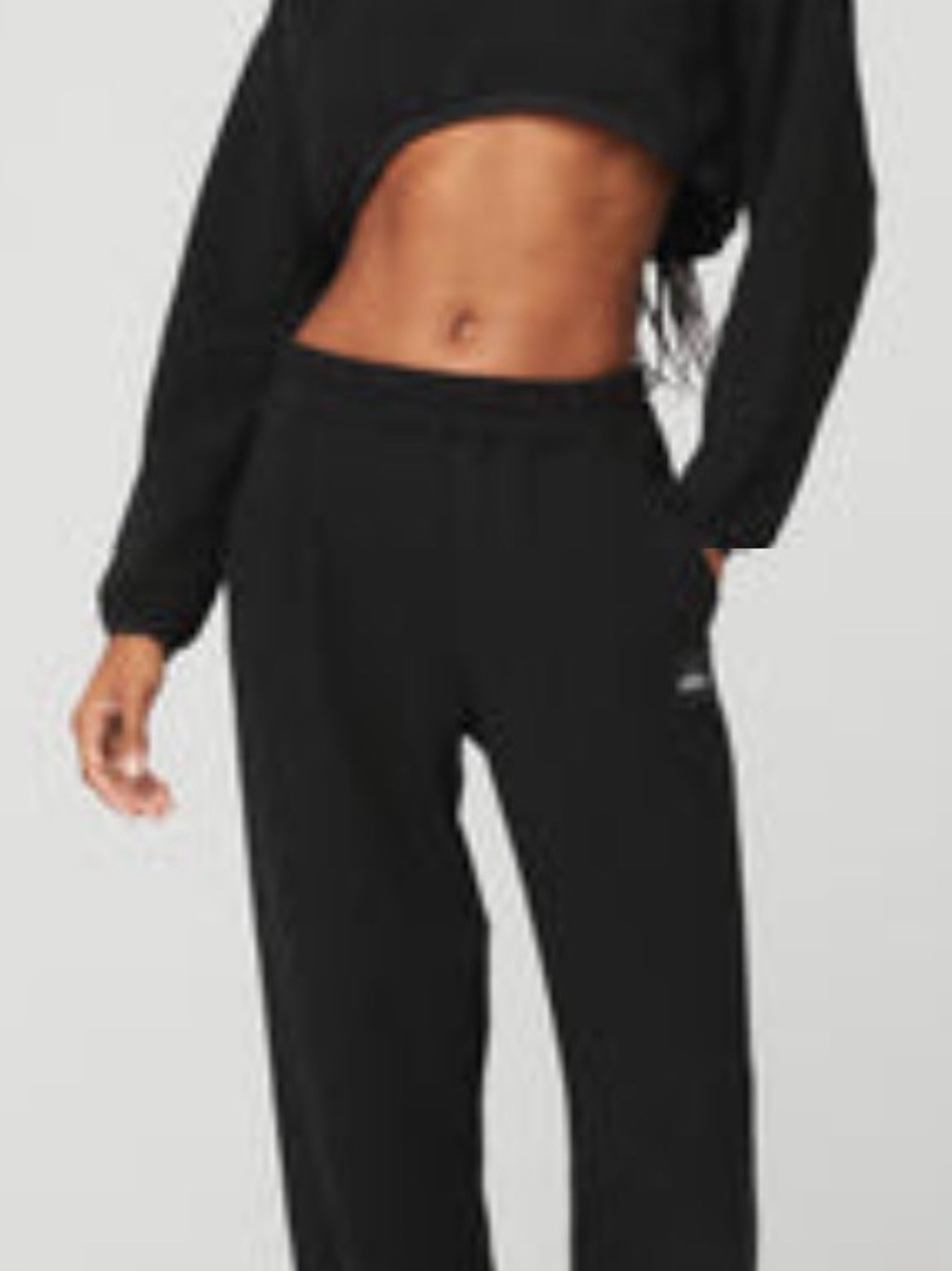 Alo black tailored SET